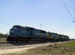 CSX 8750, CSX 8149 and a pair of leasers